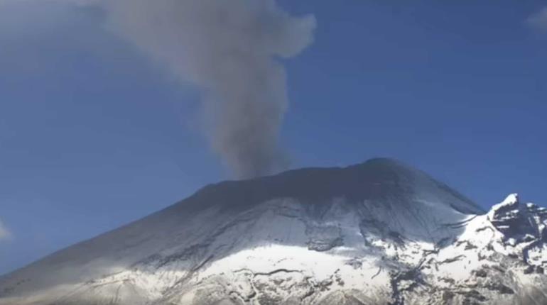 Fuerzas Armadas preparadas ante actividad del Popocatépetl: Obrador 