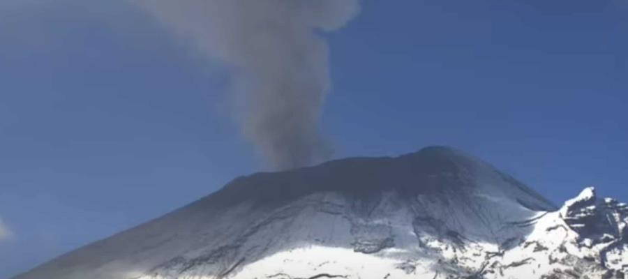 Fuerzas Armadas preparadas ante actividad del Popocatépetl: Obrador 