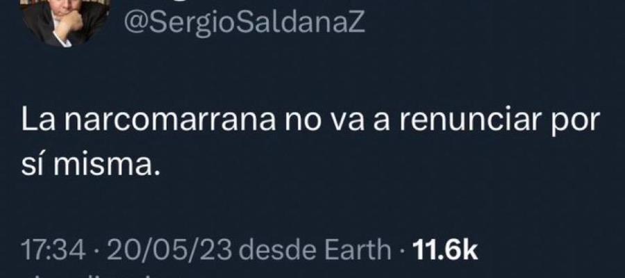 Subsecretario de SENER llama "narcomarrana" a Norma Piña