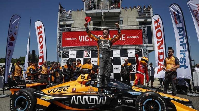 El Mexicano Pato OWard arrancará quinto en la Indy 500 