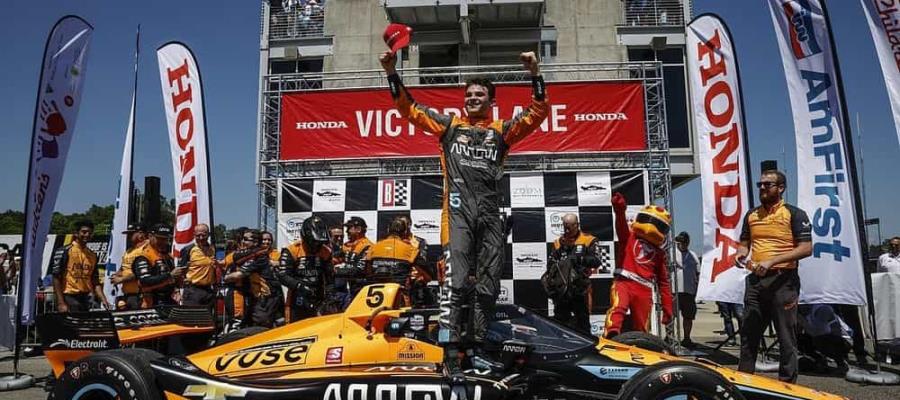 El Mexicano Pato OWard arrancará quinto en la Indy 500 