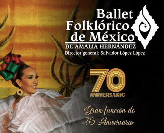 Ballet Folklórico de México de Amalia Hernández celebra 70 aniversario en Villahermosa