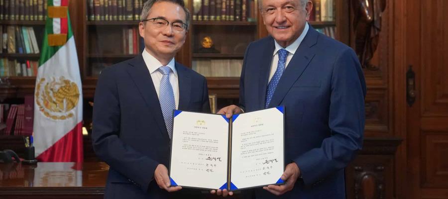 Recibe AMLO cartas credenciales de 7 embajadores extranjeros