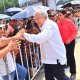 AMLO y Adán Augusto supervisan obras del tren del Istmo... en Teapa