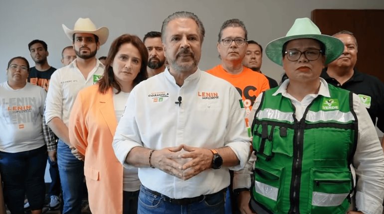 "No voy a declinar" asegura Lenin Pérez, tras suma del PVEM a Morena en Coahuila