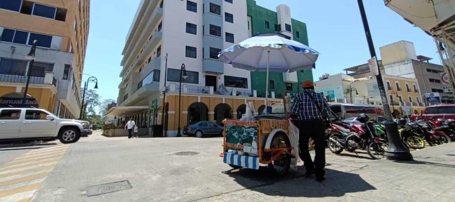 Temperaturas de hasta 38 grados y escasas posibilidades de lluvias para este domingo en Tabasco