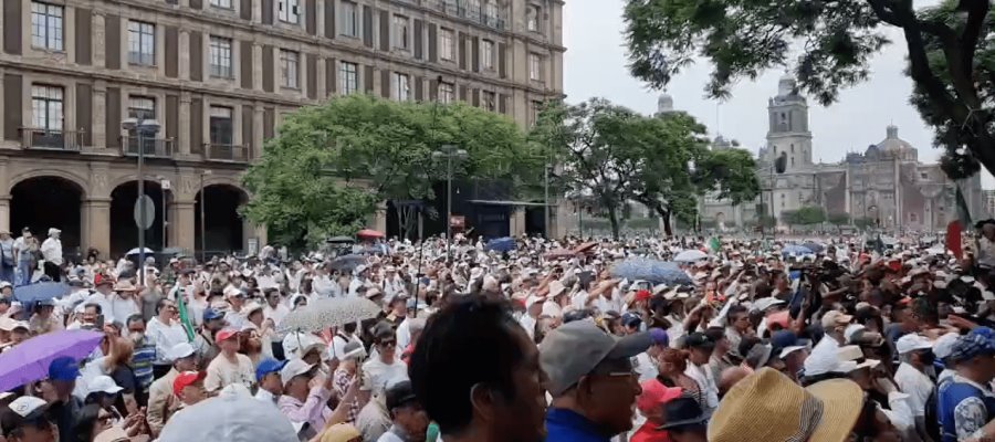 Corte no se toca: Marchan cientos para defender al Poder Judicial