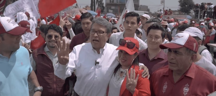 Monreal llama a la unidad en Edomex "para que no dure 100 años el PRI" en el gobierno