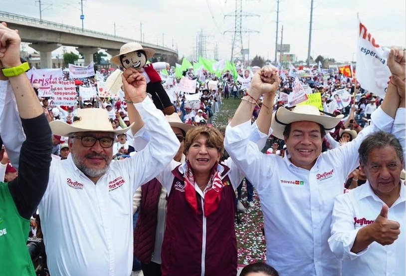 Grupo Atlacomulco se irá al basurero de la historia el domingo: Delgado