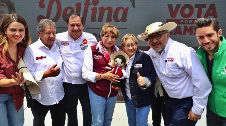 Delfina dice estar lista para ganar la batalla maestra en Edomex y sacar al PRI