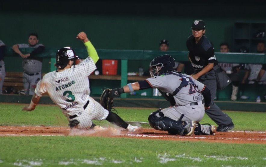 Tigres evita la barrida al derrotar a Olmecas 2-0