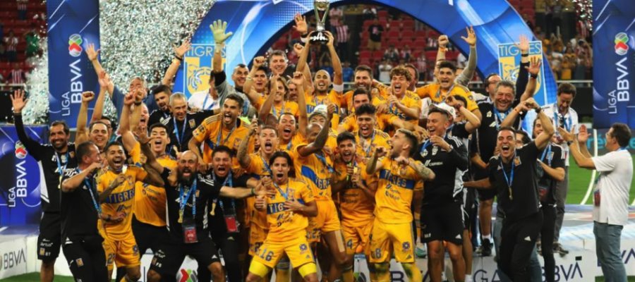 Tigres se corona campeón por octava ocasión en el futbol mexicano