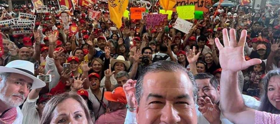 La batalla es contra la corrupción de Manolo y la imposición de Guadiana, dice Ricardo Mejía en cierre de campaña