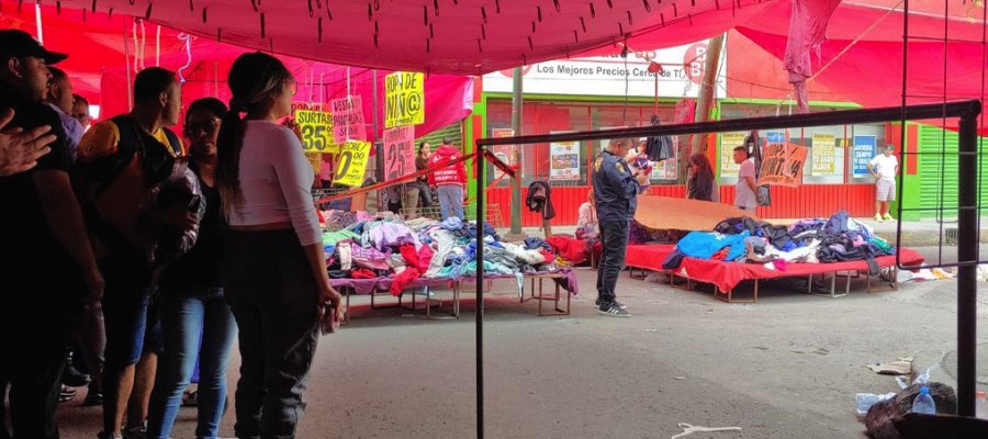 Deja 2 fallecidos, balacera en tianguis de Iztapalapa