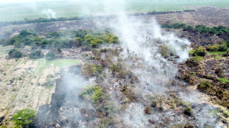 Se incendia basurero de Jalapa; lo reportan como controlado