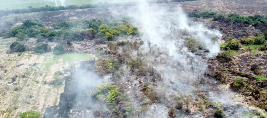 Se incendia basurero de Jalapa; lo reportan como controlado