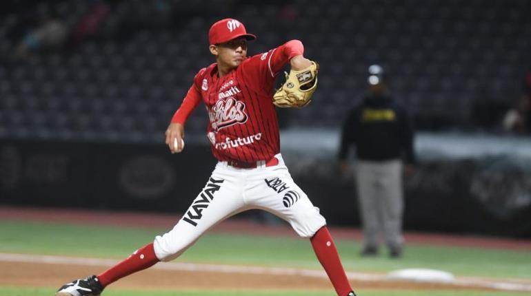 El lanzador Humberto Cruz de 16 años lanzará su primer juego en LMB este sábado con Diablos