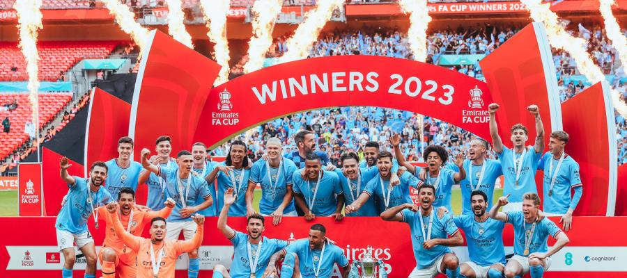 Manchester City se corona campeón de la FA Cup al vencer al United