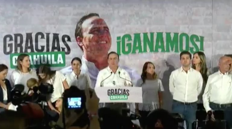 Aventaja Manolo Jiménez en Coahuila; Guadiana reconoce derrota