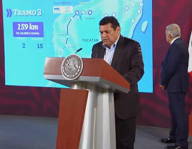 Tramo 3 de Tren Maya lleva 115 km de vía concluidos y ha generado 11 mil empleos: Fonatur