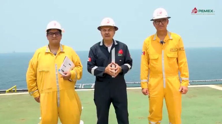 Litoral y zona terrestre de Tabasco, estratégicos para producción de petróleo reitera Pemex