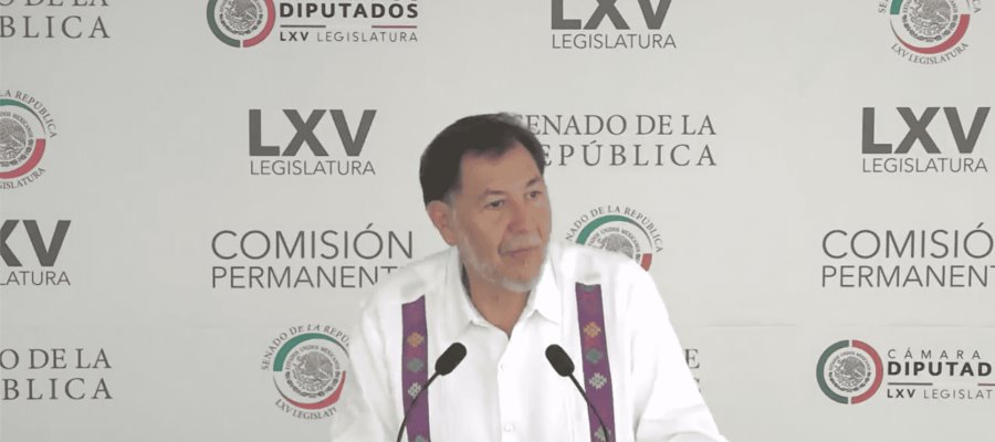 Noroña hace "reclamo fraterno" a AMLO por no invitarlo a reunión de ´corcholatas´