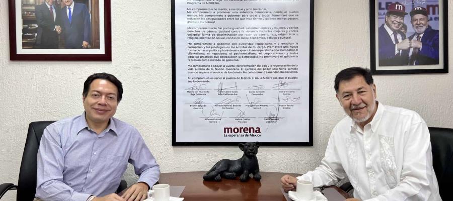 Participará Noroña en Consejo Nacional de Morena