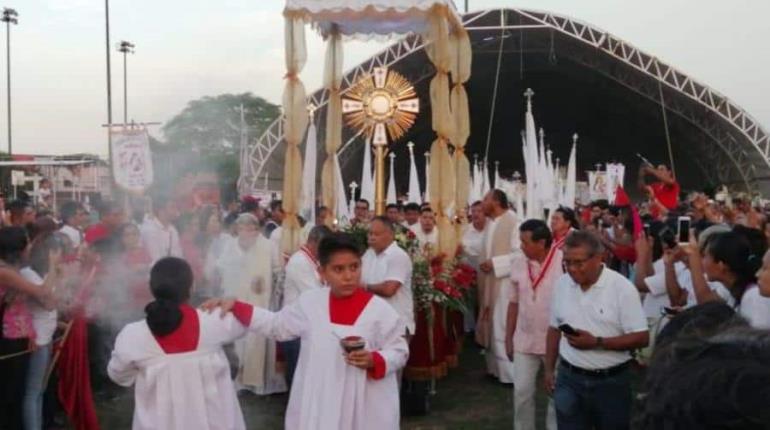 Invita Catedral de Tabasco a vivir hoy jueves el "Corpus Christi"