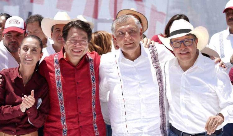 Sheinbaum y Noroña, los favoritos de los morenistas en EE.UU. y Canadá, según encuesta