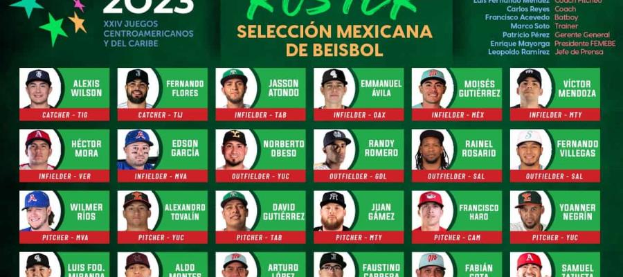 Jasson Atondo y David Gutiérrez, peloteros de Olmecas convocados por México para Centroamericanos