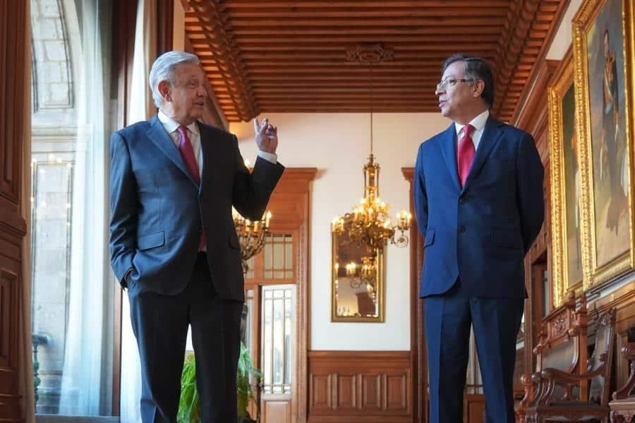 AMLO se suma a muestras de apoyo para el presidente de Colombia