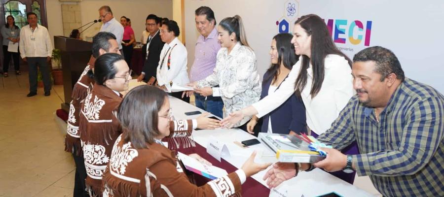 Entregan en Tabasco premios FEMECI 2023 a jóvenes estudiantes de 14 entidades