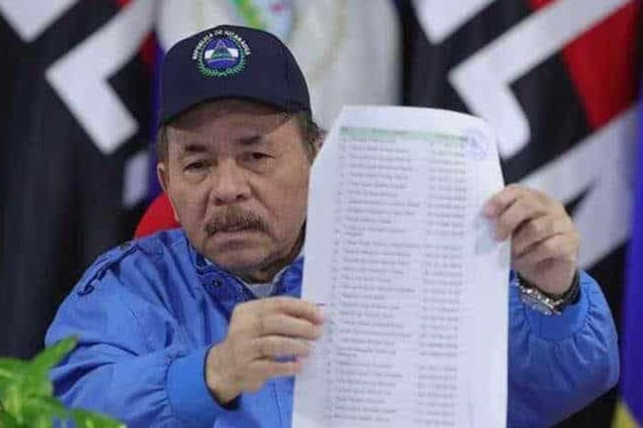 Ordena gobierno de Daniel Ortega expropiar bienes de 222 excarcelados políticos