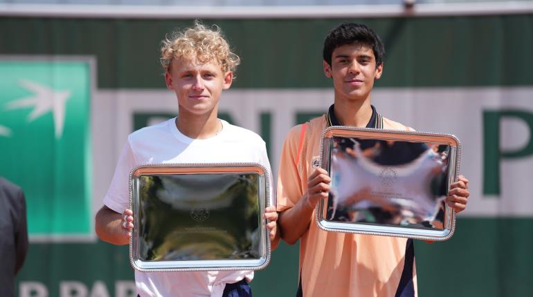 El mexicano Rodrigo Pacheco se corona campeón de dobles juvenil en el Roland Garros