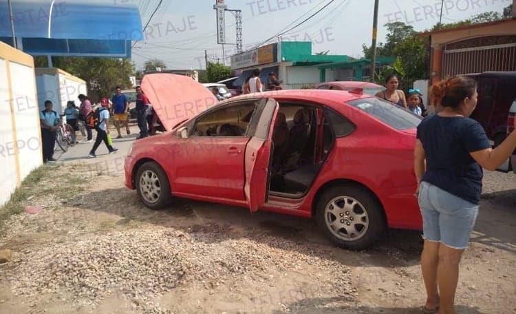 Descarta Setab suspender clases en primaria de Jalpa donde fue dañado vehículo de director