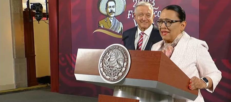 Rosa Icela se queda como titular de la SSPC en el gabinete de AMLO