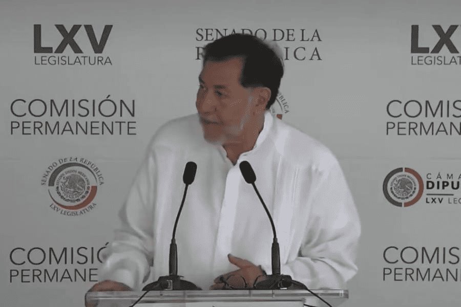 Critica Noroña veto a medios y que no haya debates en proceso interno de Morena