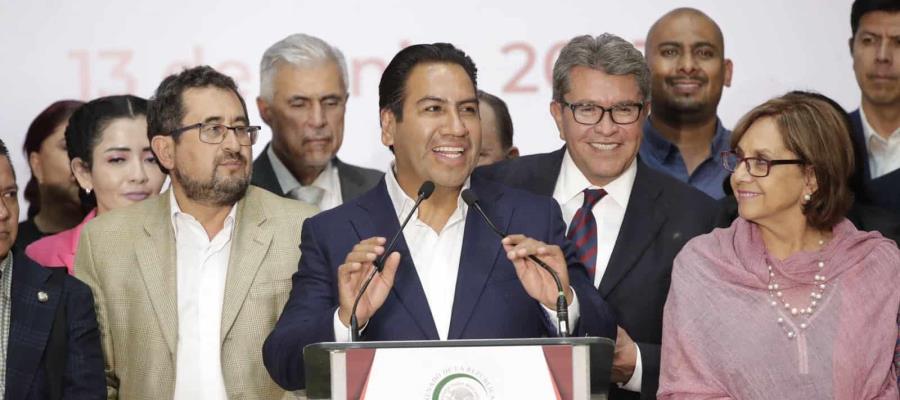 Eligen a Eduardo Ramírez Aguilar como coordinador de Morena en el Senado