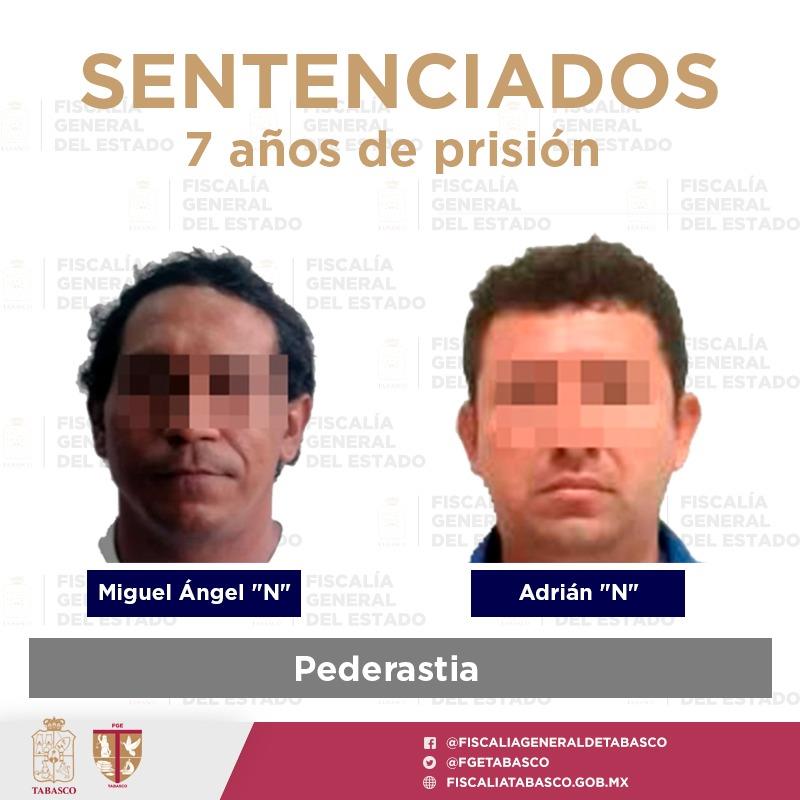 Condenan a prisión a 2 pederastas de Tabasco; uno más fue declarado culpable por violencia familiar