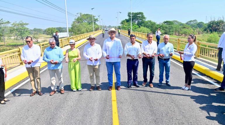 Inaugura Gobierno formalmente el puente La Sierra