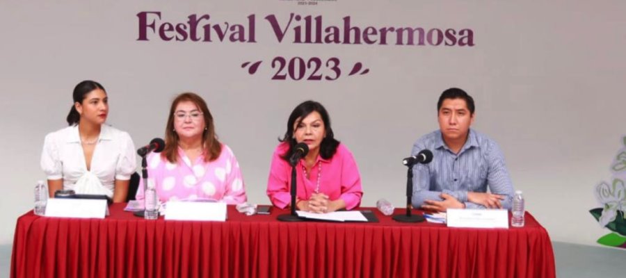 Dan a conocer programa de Festival de Villahermosa; tendrá 79 actividades