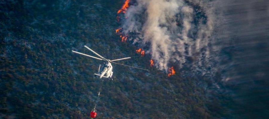 Caída de rayo desata incendio en sierra de Coahuila; reportan 70 hectáreas afectadas