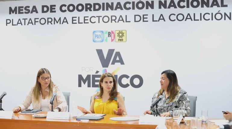 Anuncia Va Por México foros regionales para integrar la plataforma electoral para 2024