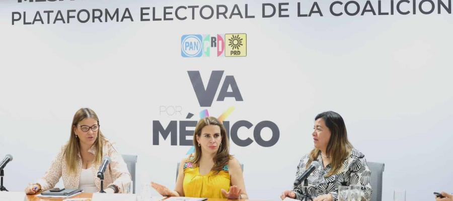 Anuncia Va Por México foros regionales para integrar la plataforma electoral para 2024