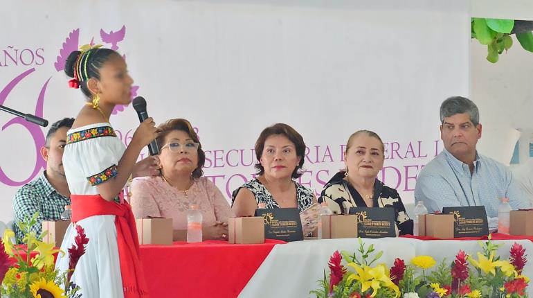 Celebran 60 aniversario de Secundaria Federal 1 Jaime Torres Bodet, ahí estudió AMLO y Adán Augusto