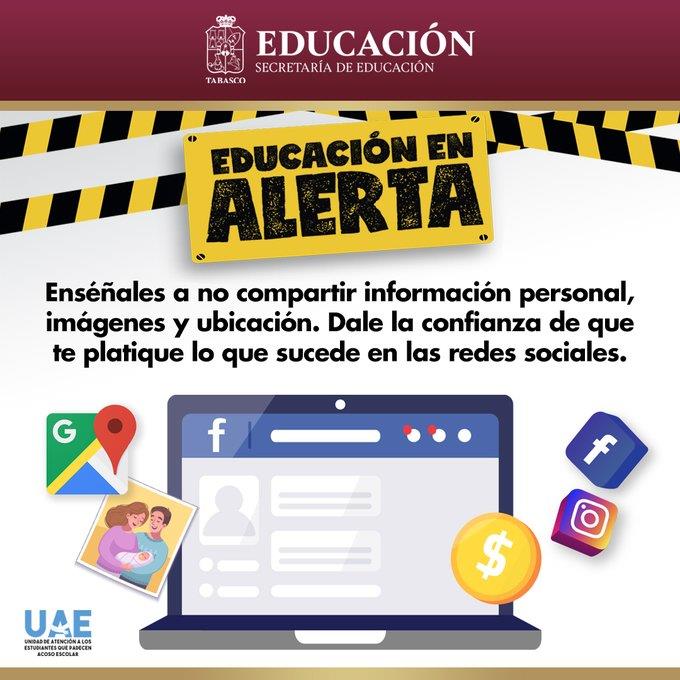 Lanza Setab Alerta digital para evitar que menores compartan información personal en redes