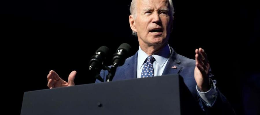 Putin tiene un "ansia cobarde de tierra y poder": Biden 