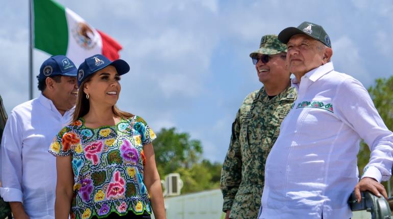 Supervisa AMLO avances del Tren Maya y Aeropuerto de Tulum en Quintana Roo