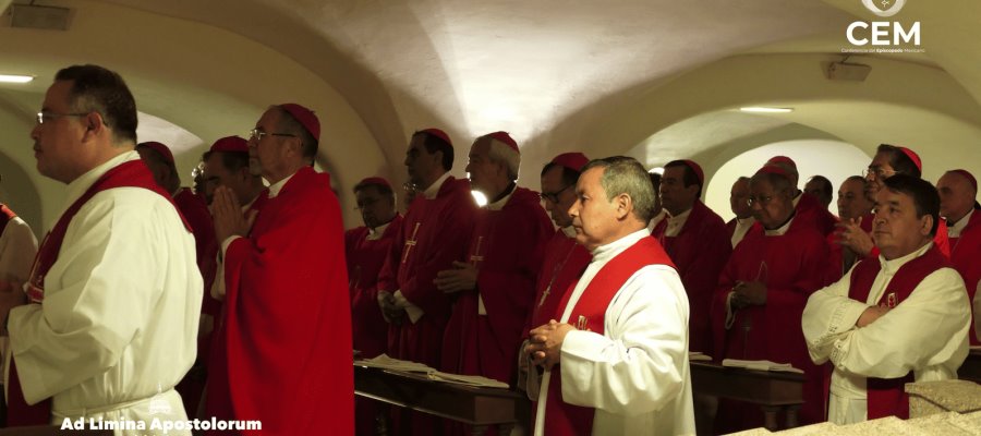 Obispos de Tabasco y el Sureste, inician visita Ad Limina en el Vaticano