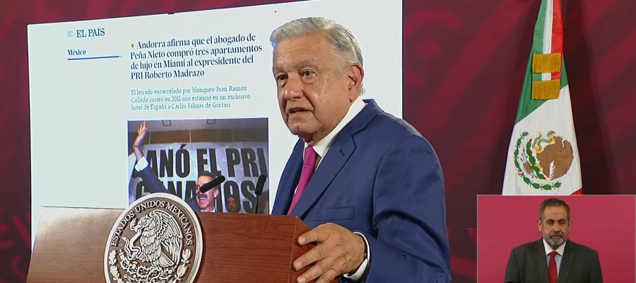 Exhibe AMLO supuesta compra de departamentos de lujo en Miami para Roberto Madrazo; este le pide dejar de mentir